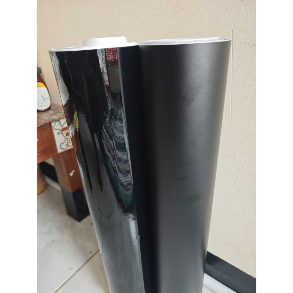 Stiker Maxdecal Meteran skotlet hitam glosi/doff 7500 G070/M070