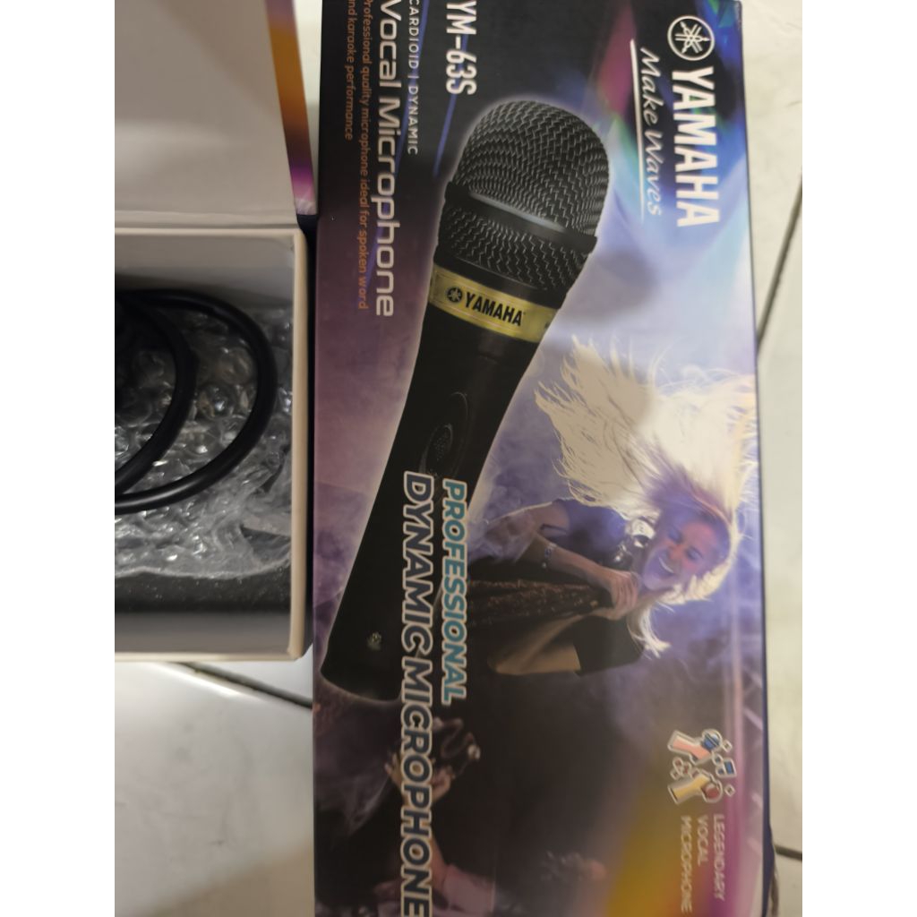 mic ym 63S yamaha asli