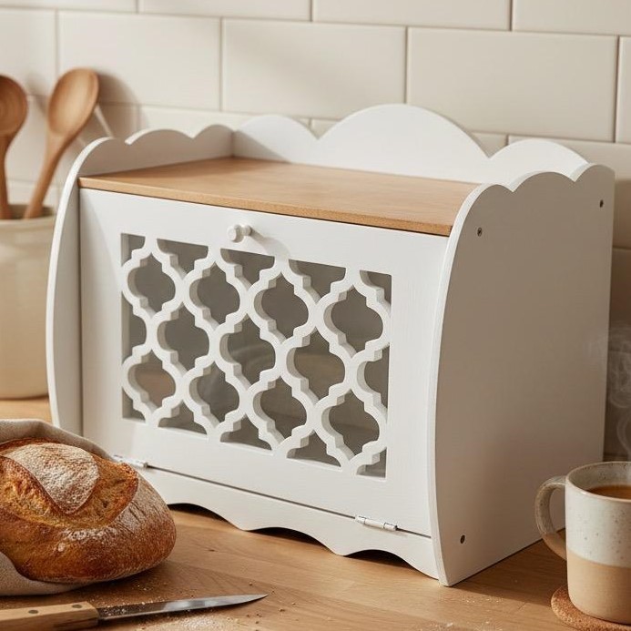 Prima Shabby Craft Tempat Penyimpanan MultiBox Motif Maroko Style Dekorasi Dapur Shabby Chic