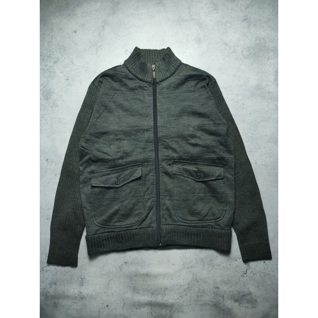 Vintage Golden Bear by Jack Nicklaus Knitted Jacket