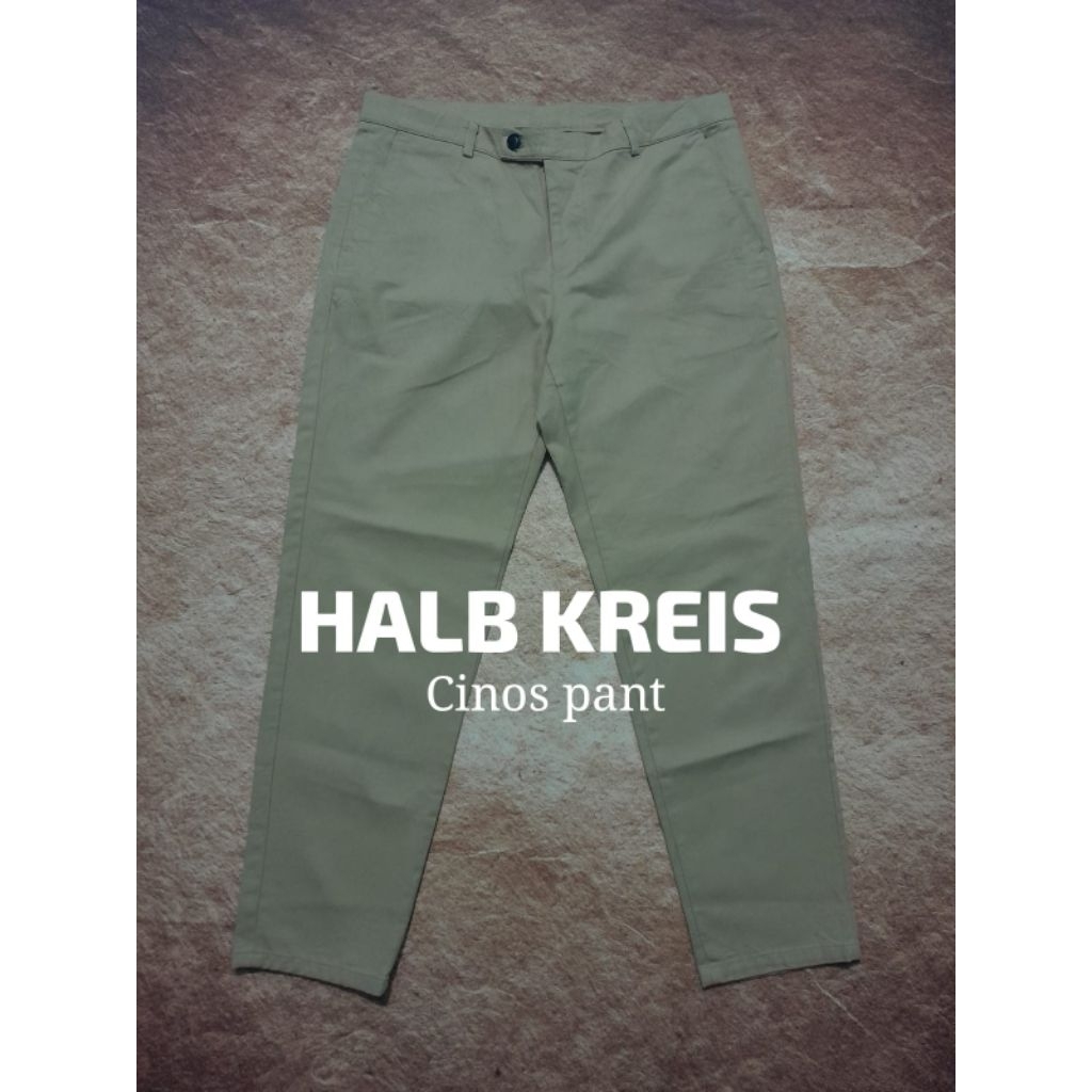 Chinos keren HALB KREIS bahan tebal bekas pakai