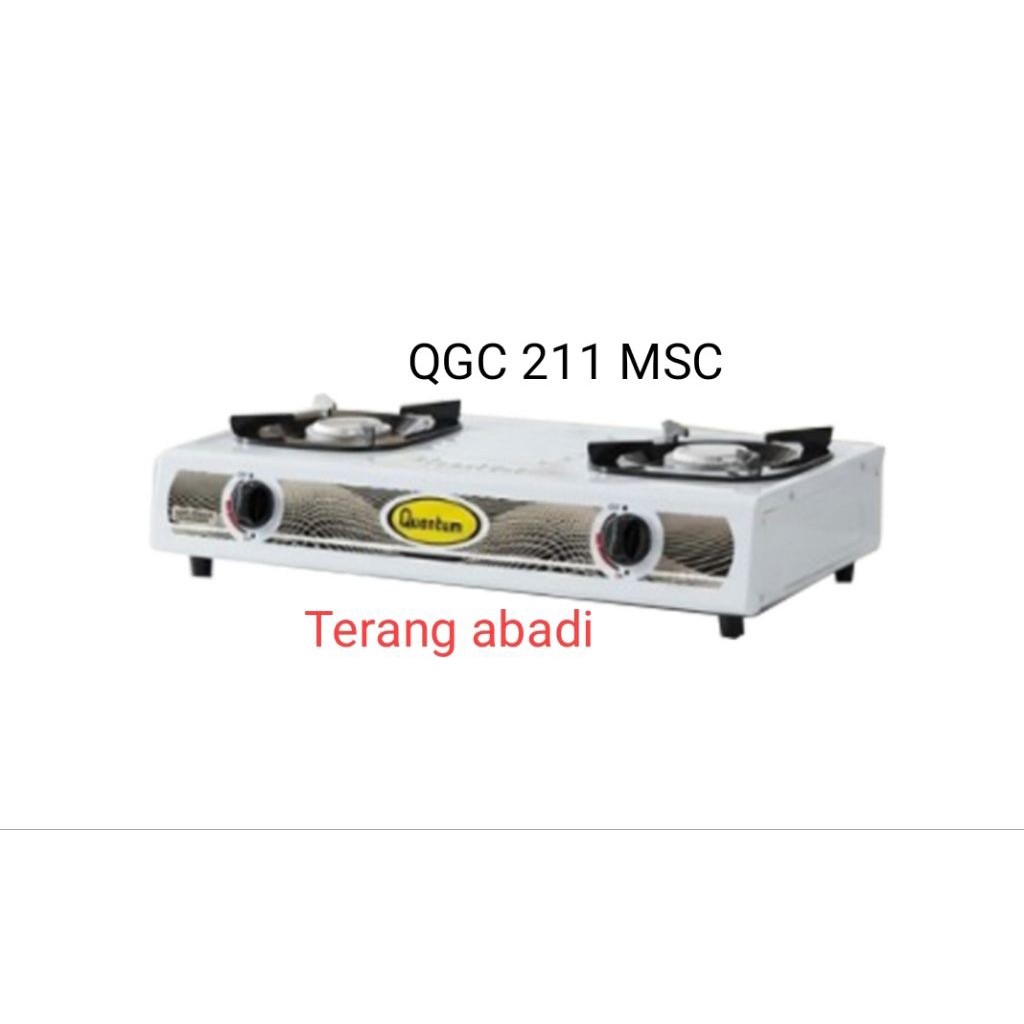 Kompor gas quantum 2tungku QGC 211 MSC