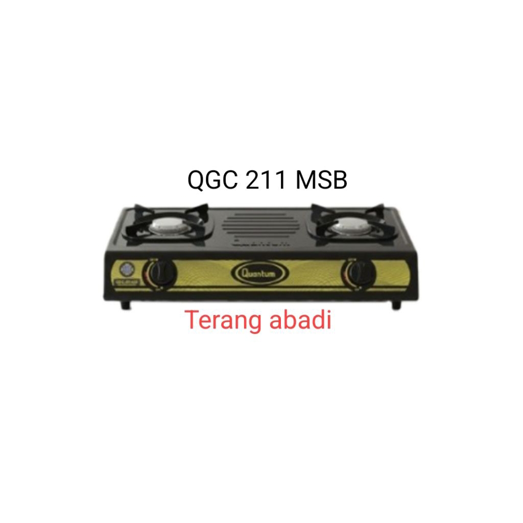 Kompor gas quantum 2tungku QGC 211 MSB