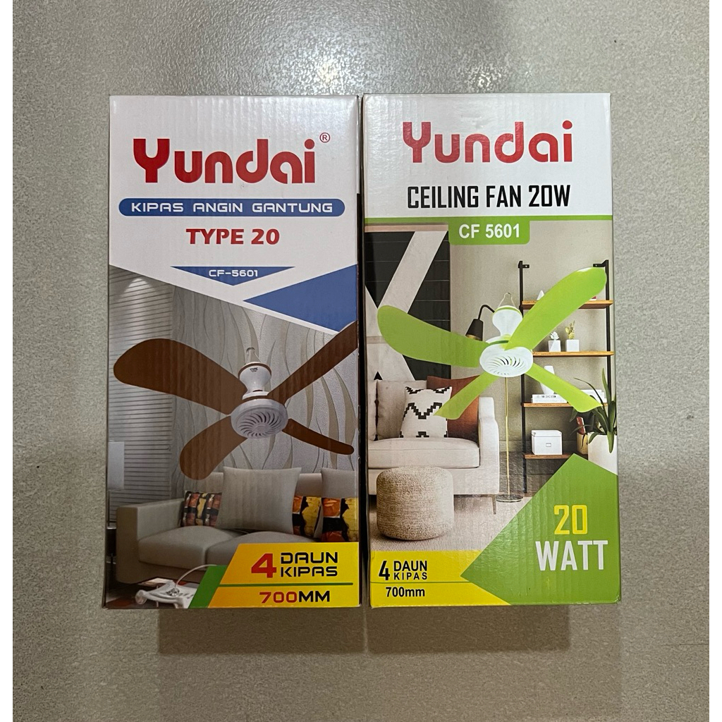 Helifan YUNDAI / Kipas Angin Gantung type 20