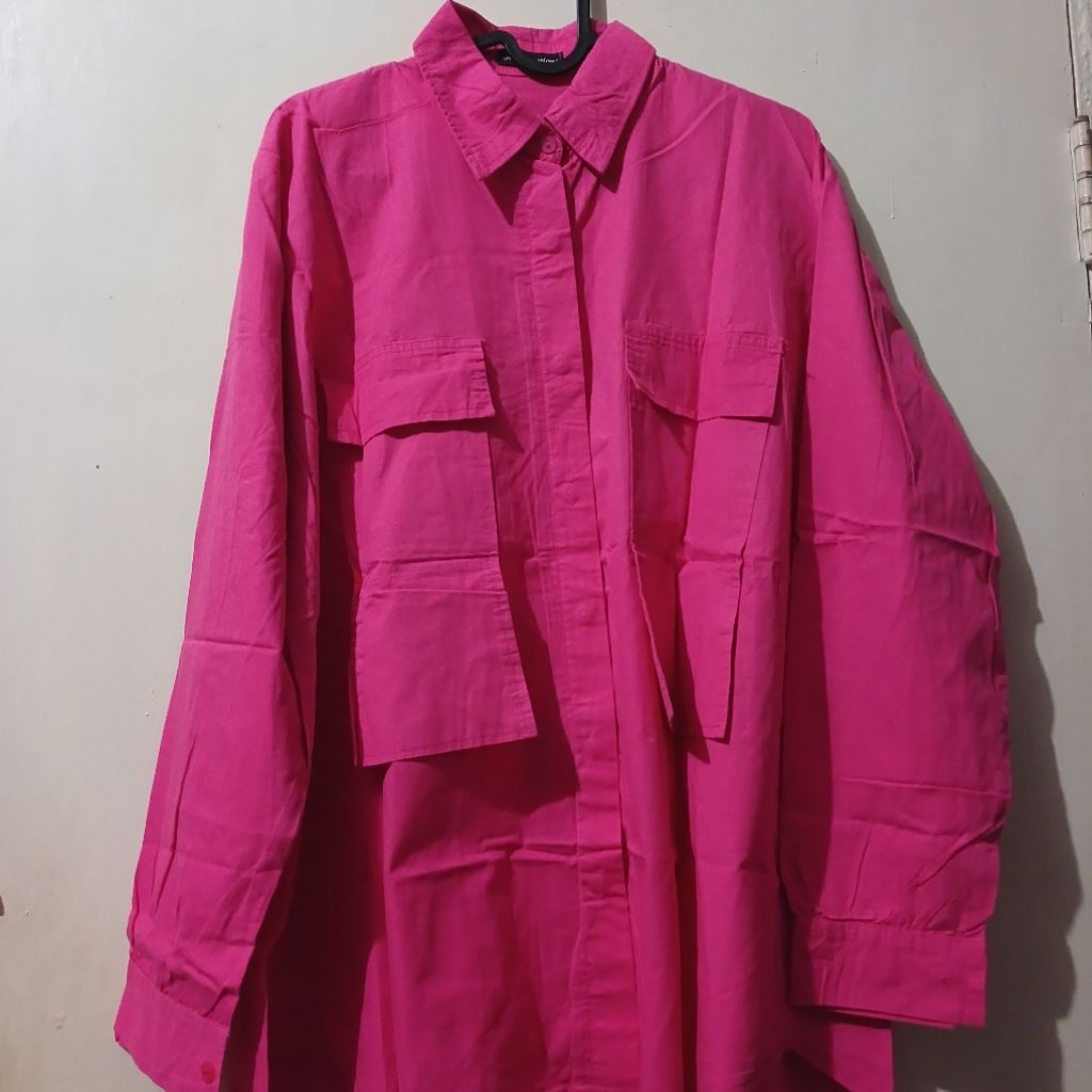 Ins Collections Fanta Pink Shirt