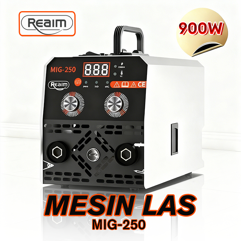 REAIM Mesin Las Inverte 900 Watt MIG-250 Mesin trafo las Welding Machine Portable Welding Tools