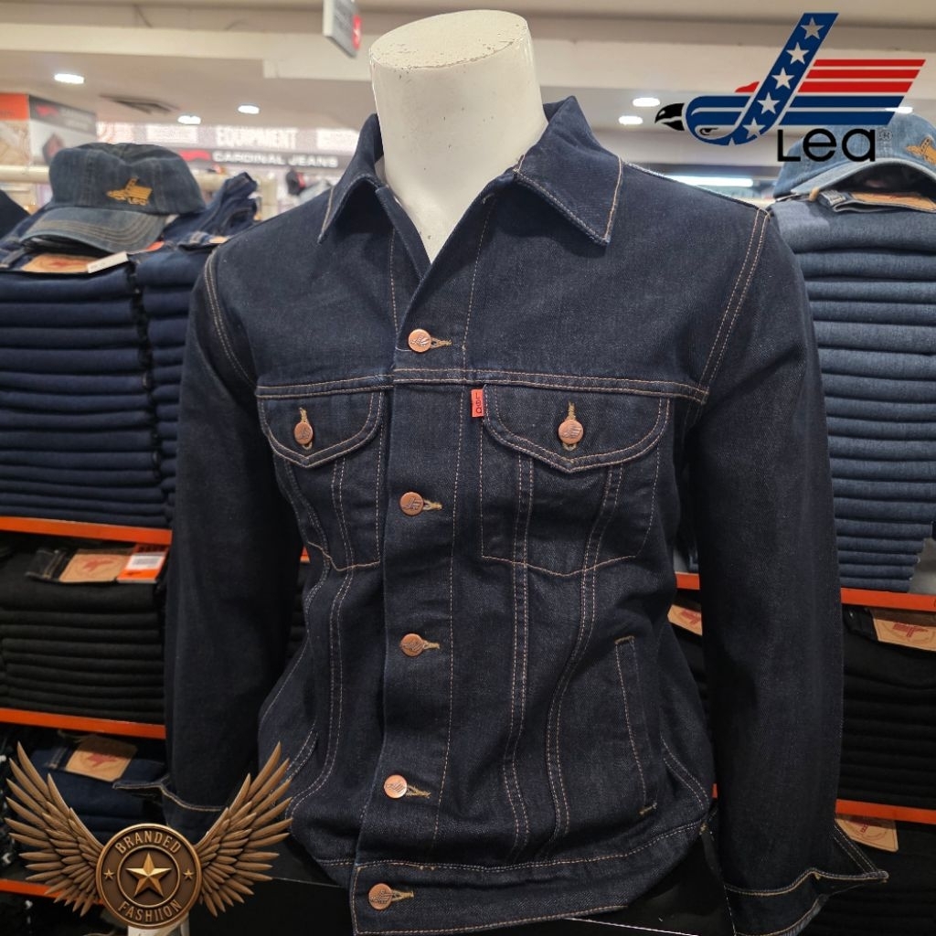 LEA JEANS JACKET 211.07.01.90 BLUE BLACK