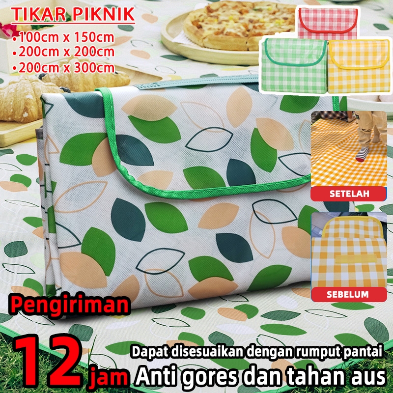 [Pengiriman cepat] tikar estetik untuk piknik karpet piknik polos tikar aesthetic piknik alas piknik