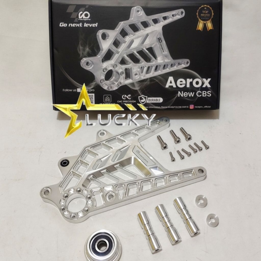 SWING ARM RACEPRO AEROX NEW 155  CBS CONECTED/SWING ARM BELAKANG AEROX  CBS NEW CONECTED RACEPRO