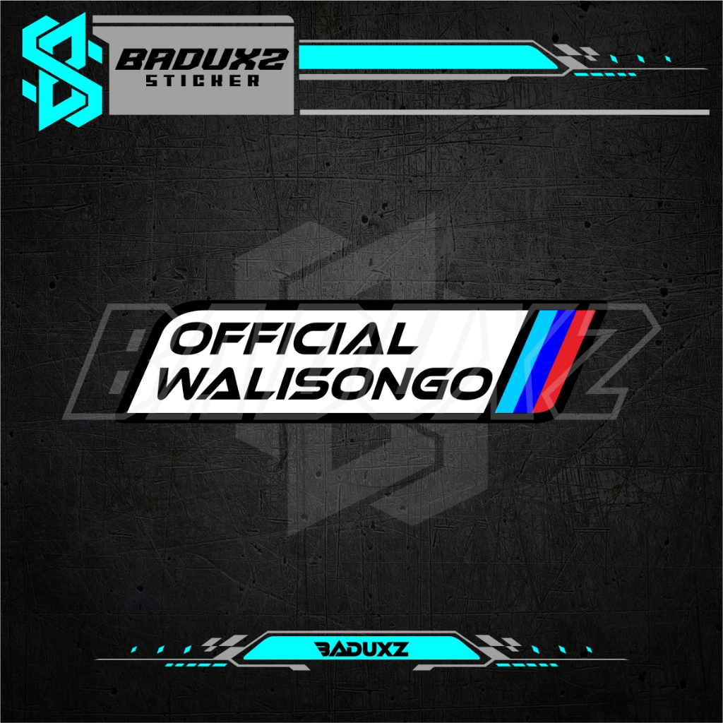 STIKER W9 Style Sticker Walisongo Official Sticker W9 Style Walisongo Style WS4 Sticker Viral