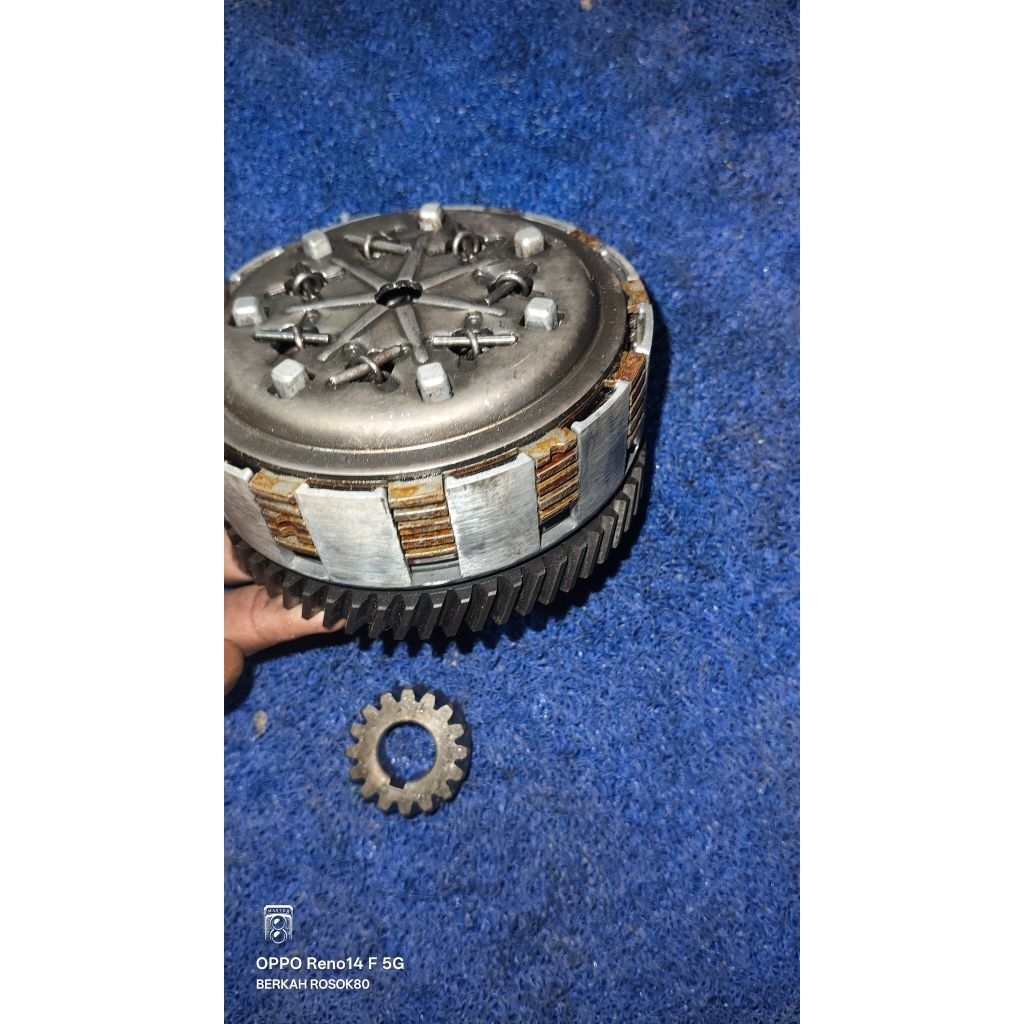 house kopling set rumah kampas kopling set+gigi primer suzuki trs TRS original second