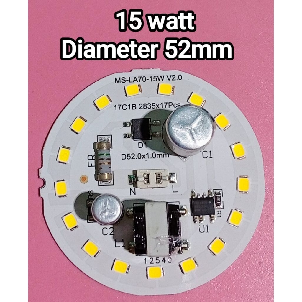 PCB LED AC MSL 15 Watt