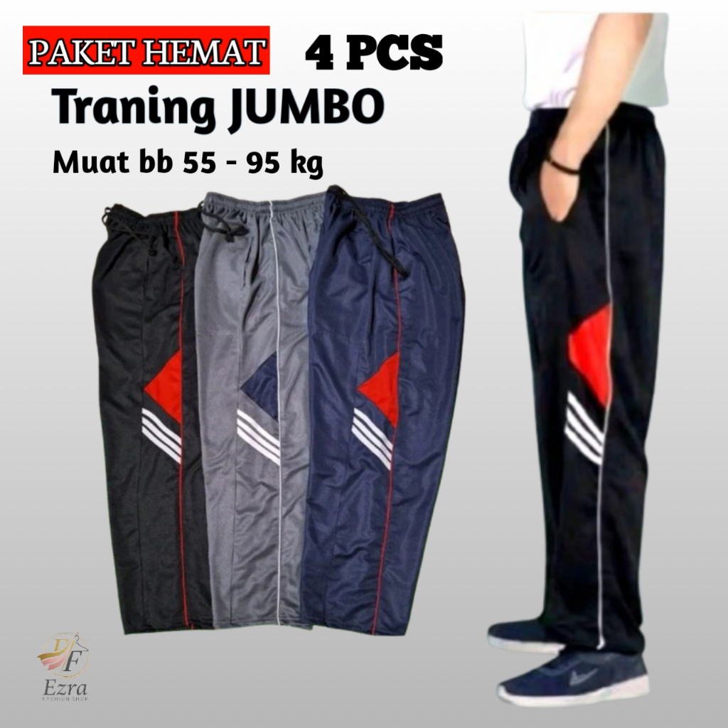 Celana Training Jumbo Tebal / Celana panjang training / Celana Panjang Olahraga