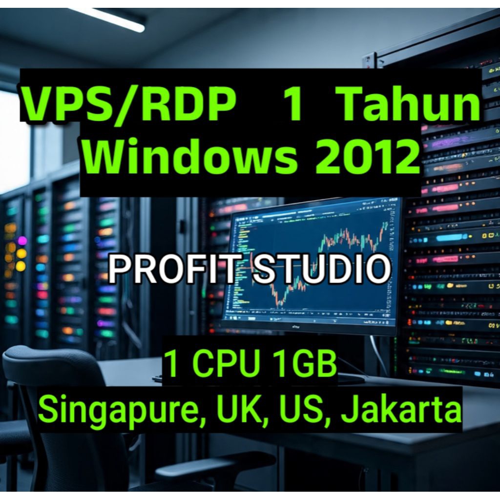 Promo VPS RDP 1 Tahun Windows 2012