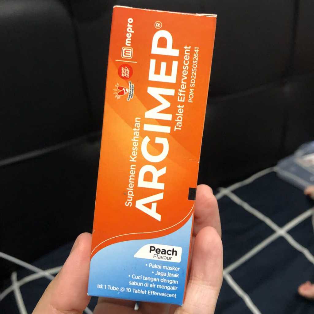 Argimep Suplemen Kesehatan L-Arginine 1000 Mg