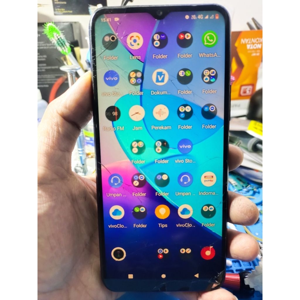 LCD second vivo y12s/ y20 / y20s / y01 / y01a