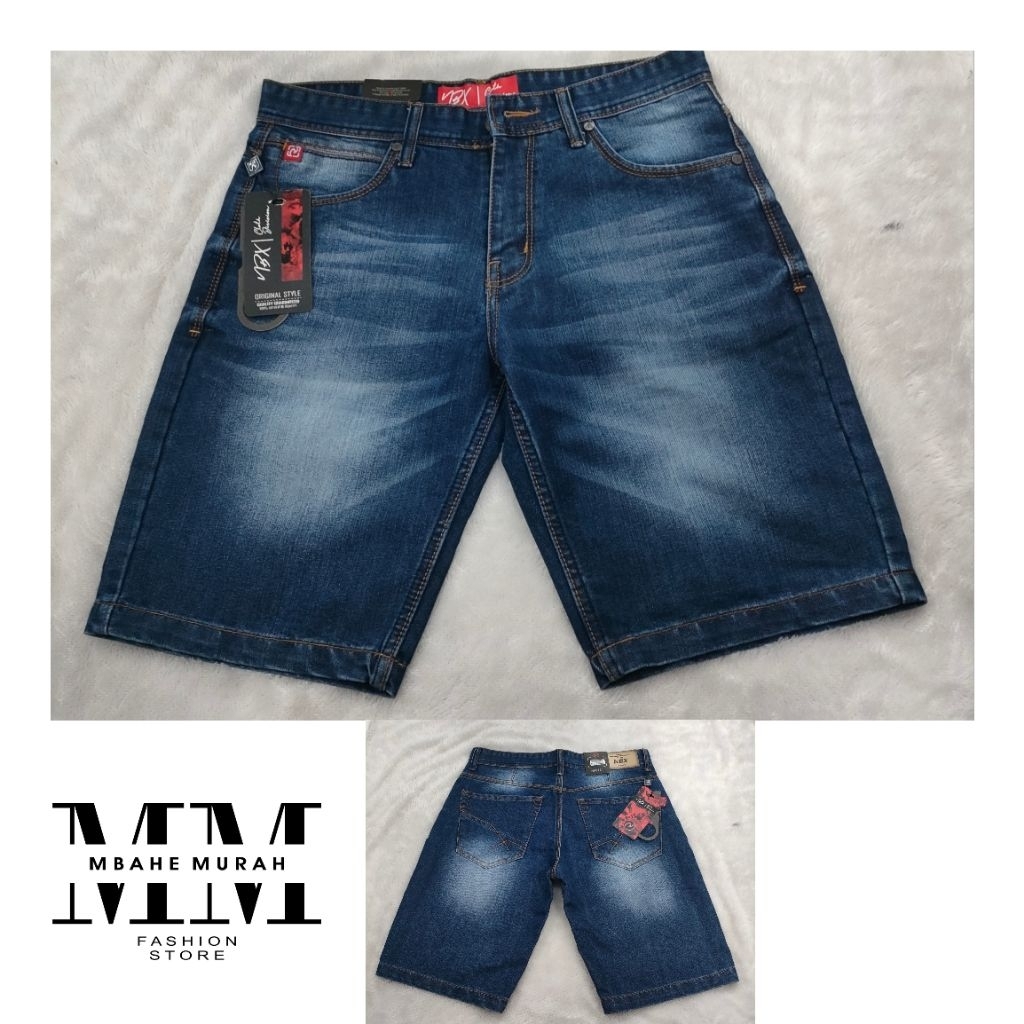 *** CELANA whiskers JEANS  NBX COWOK | PENDEK DEWASA***