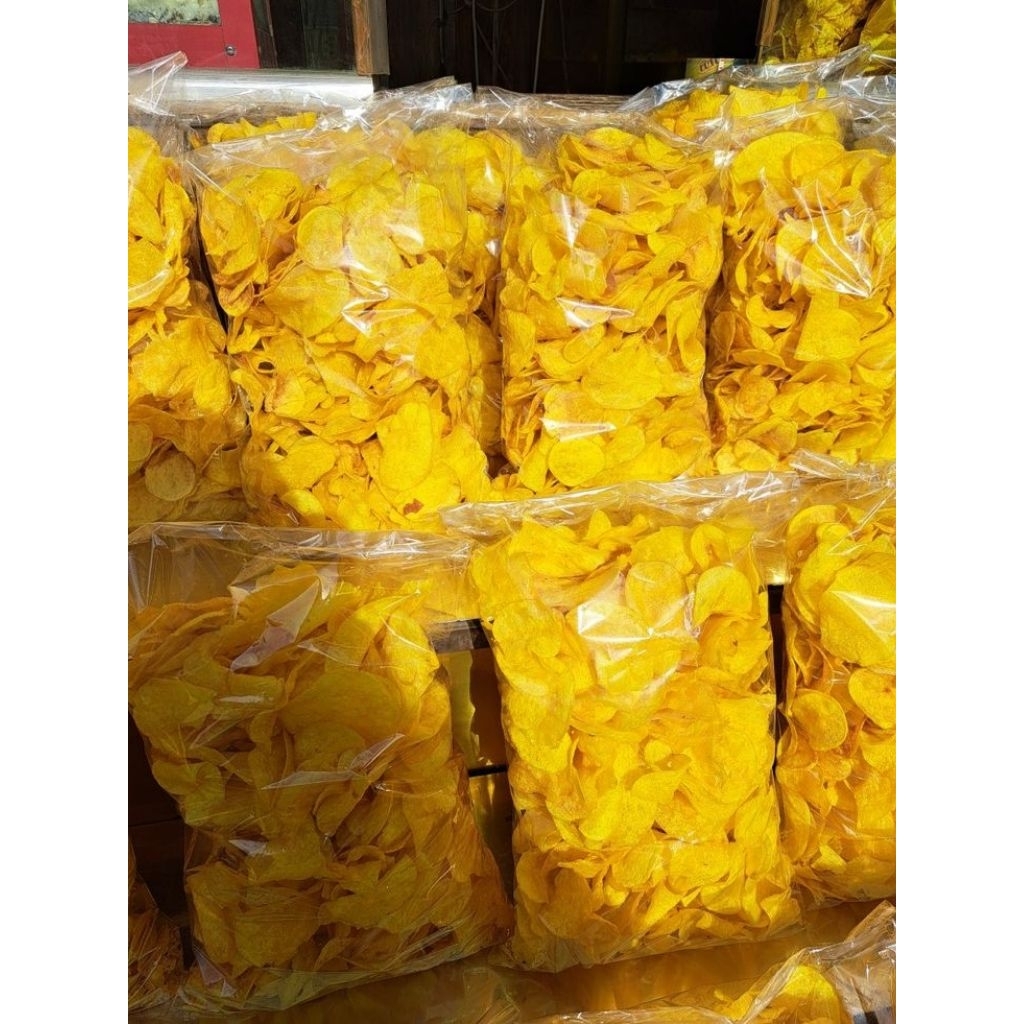 COD Keripik Singkong 1kg Balado dan Jagung Manis Renyah Gurih