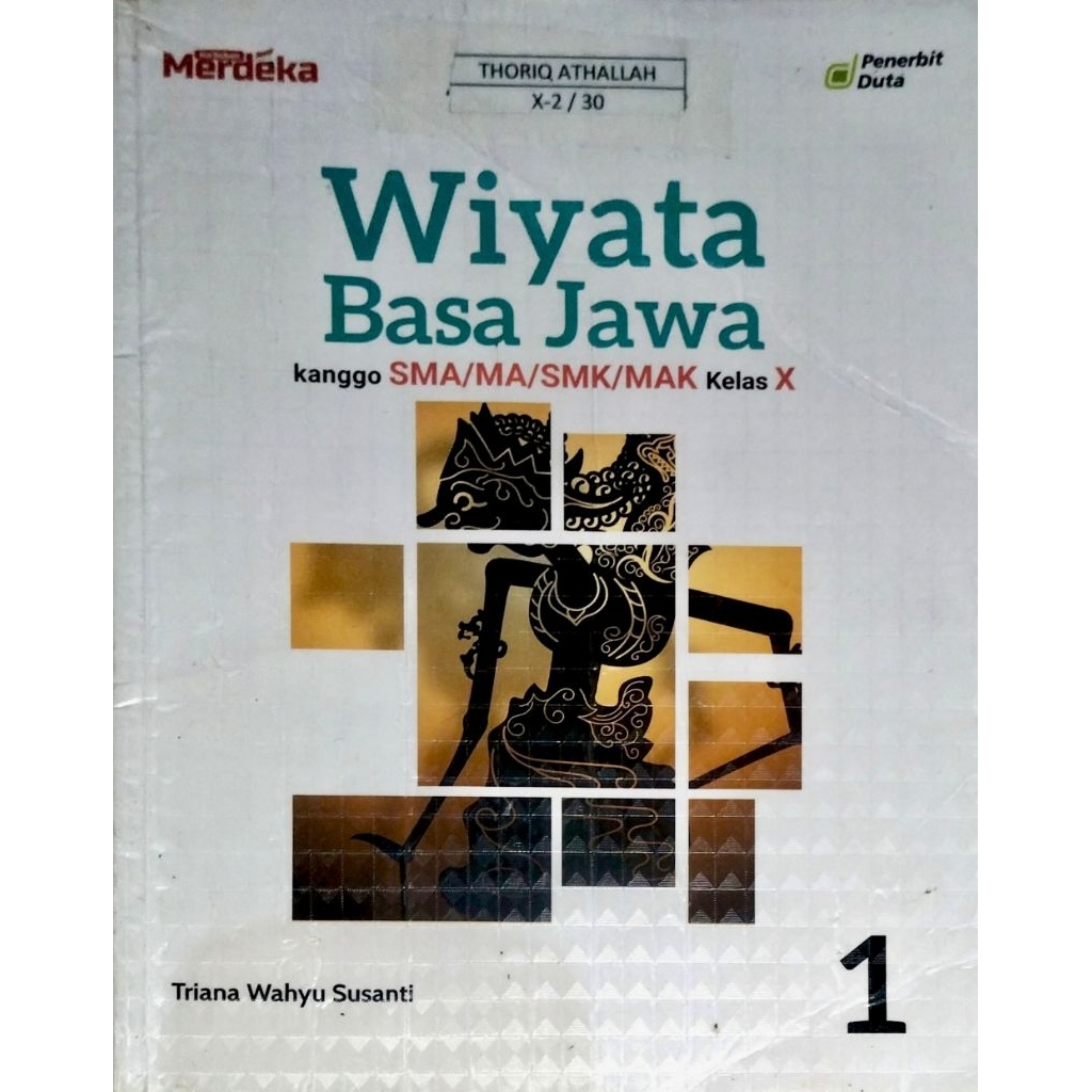 WIYATA BASA JAWA ( SMA KELAS 10 ) - Kurikulum Merdeka