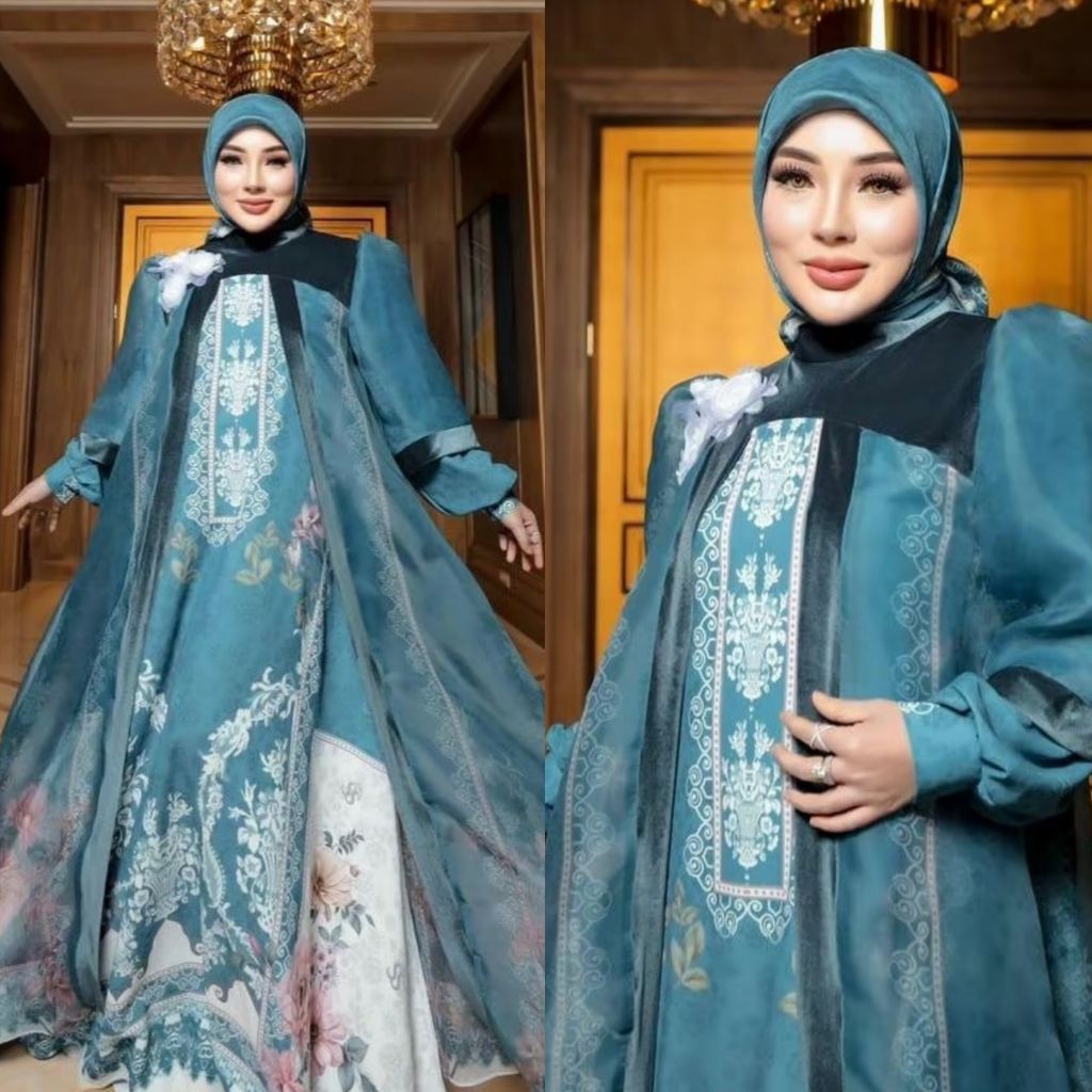 Shellasaukia Original Gamis Shellasaukia Terbaru SHELLASAUKIA OFFICIAL ORIGINAL SARIMBIT LEBARAN SHE