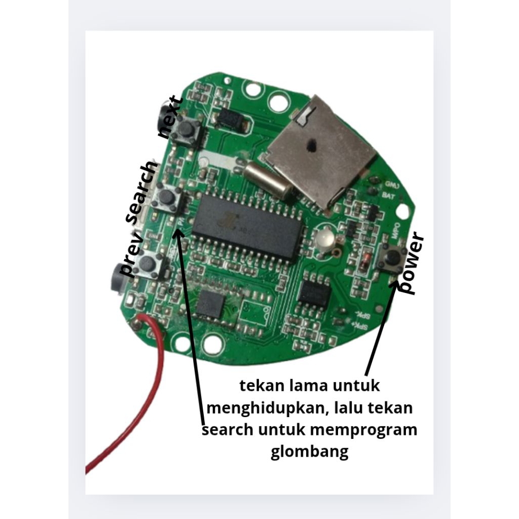 modul radio FM jadul