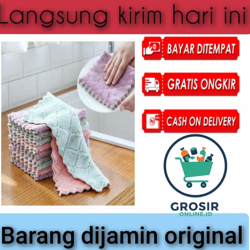 lap microfiber lap anti minyak / lap dapur serbaguna multifungsi / lap minyak