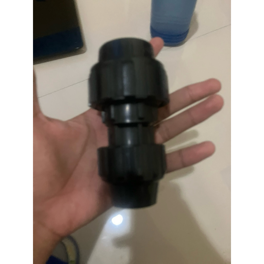 sambungan reducer 1 inch ke 3/4 inch pipa hdpe