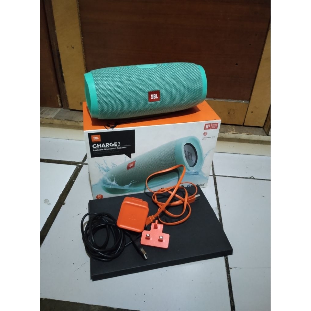 jbl charge3 original sepeker dus kabel casan ori