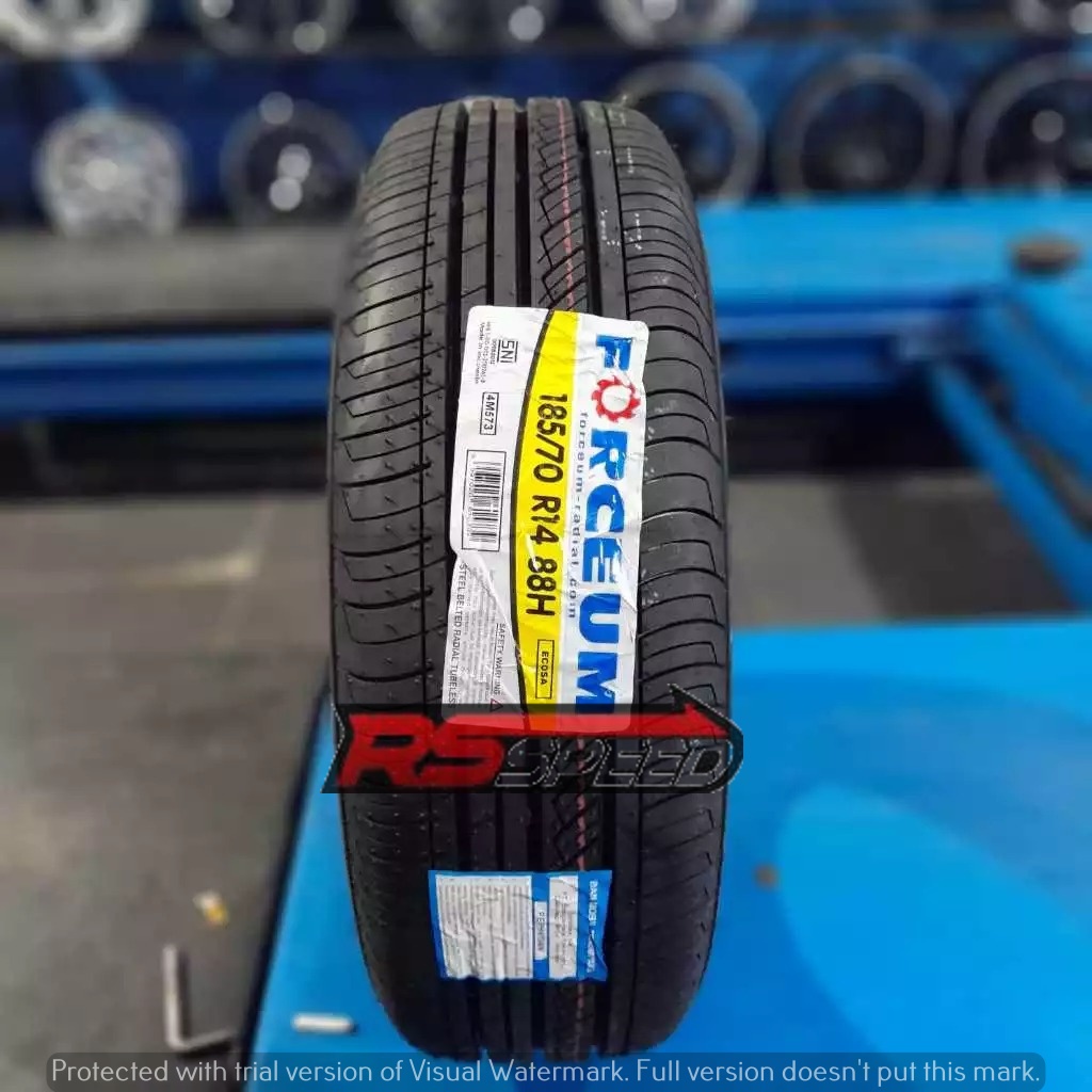 BAN MOBIL AVANZA XENIA UKURAN 185 70 R15 MEREK FORCEUM ECOSA