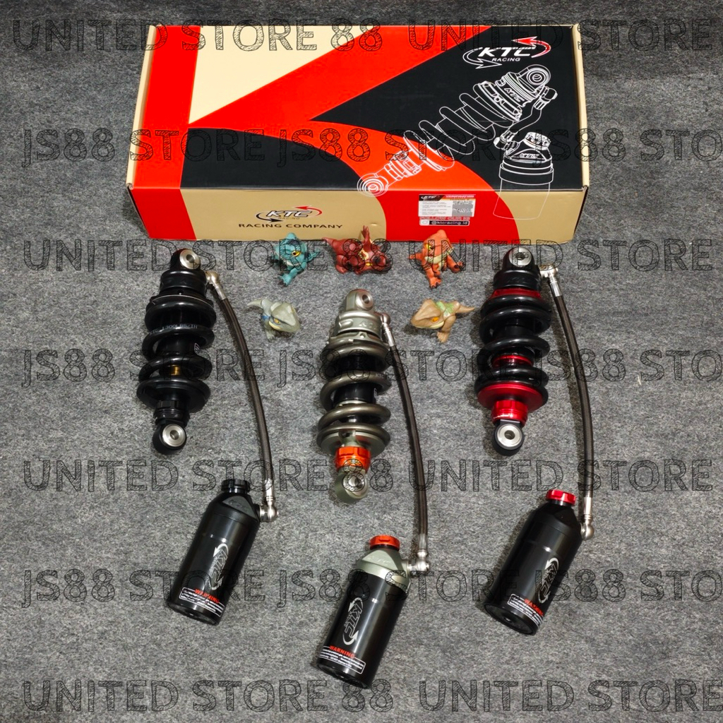 MONO SHOCK KTC RACING ORIGINAL 208MM SHOCK BELAKANG TABUNG PISAH MX KING JUPITER OLD NEW MONOSHOCK 2