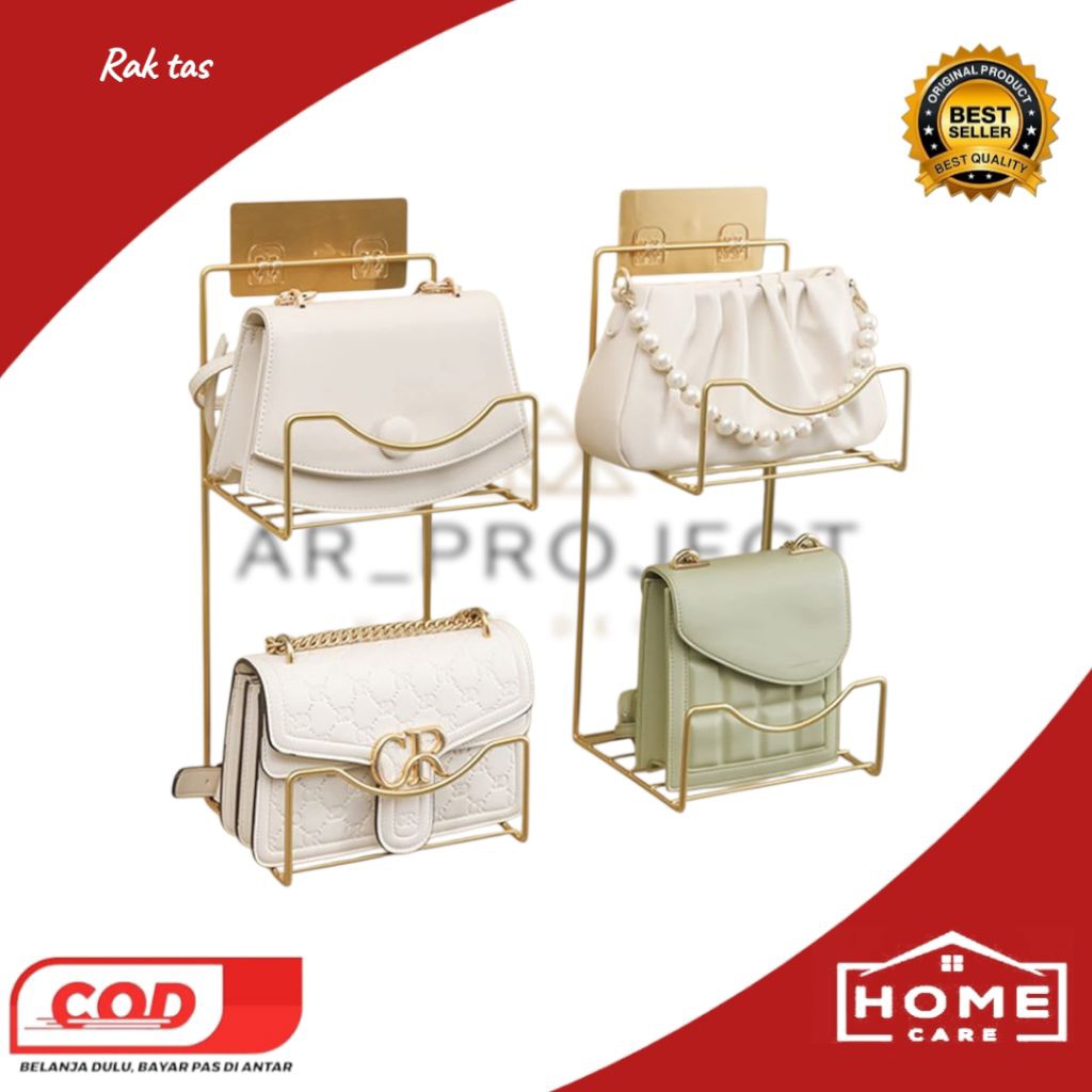 {COD} Gantungan tas/tempat tas minimalis/rak tas kekinian