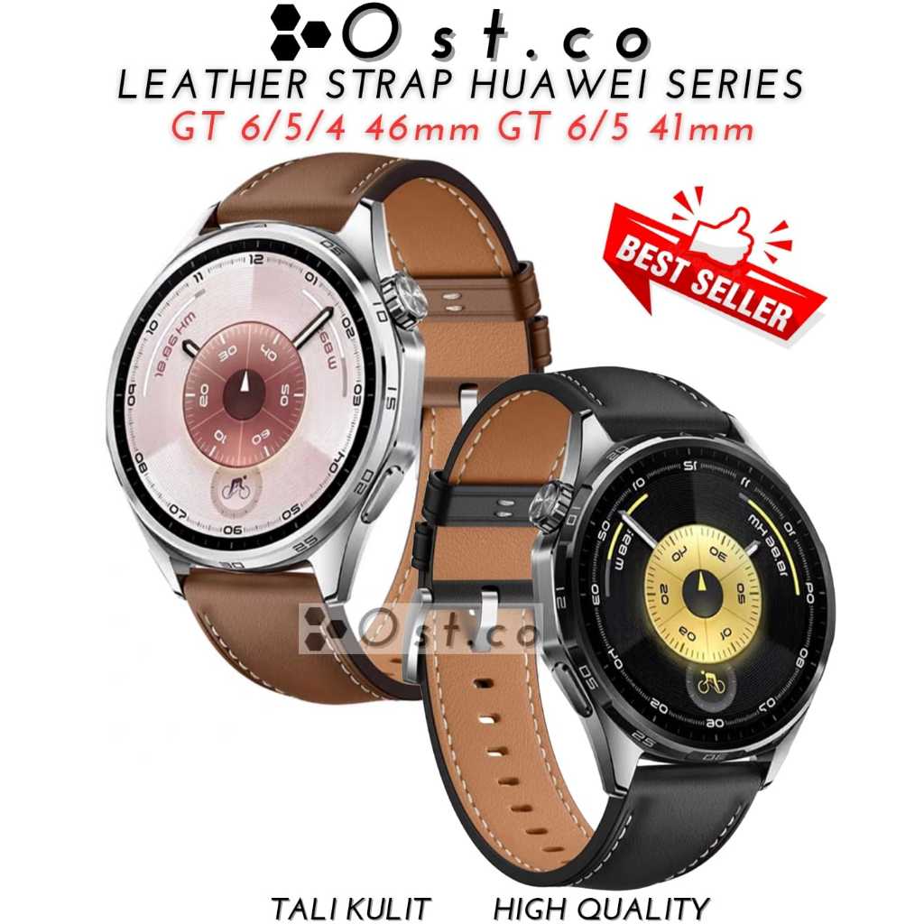 Leather Strap For Huawei Watch GT Series Huawei Watch GT 6/5/4/3 GT 6 PRO GT 5 PRO GT 4 PRO Tali