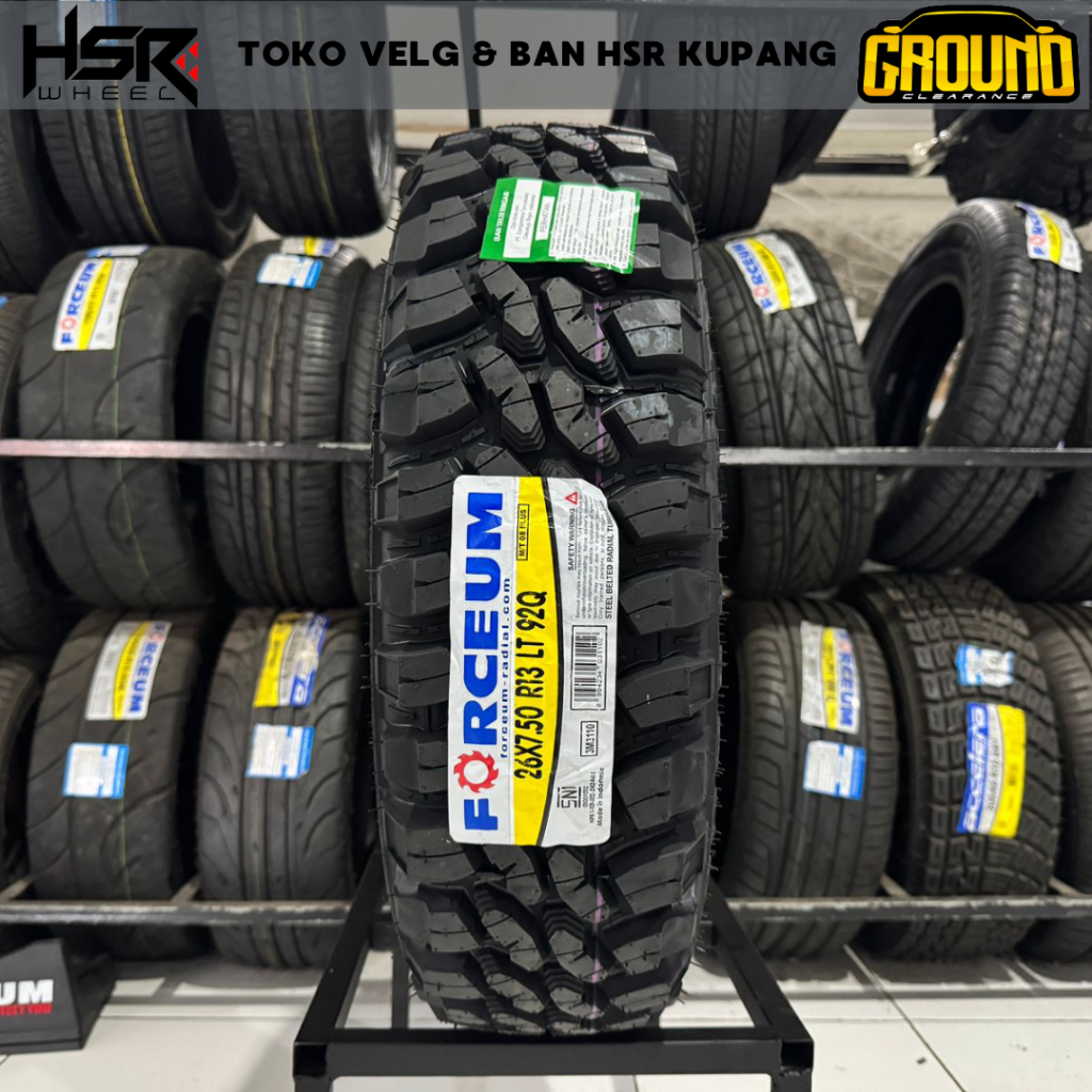 BAN MOBIL CANGKUL R13 UNTUK NEW CARRY, GRAND MAX, FUTURA MAL 13 - BAN OFFROAD BUAT VELG R13 CARRY