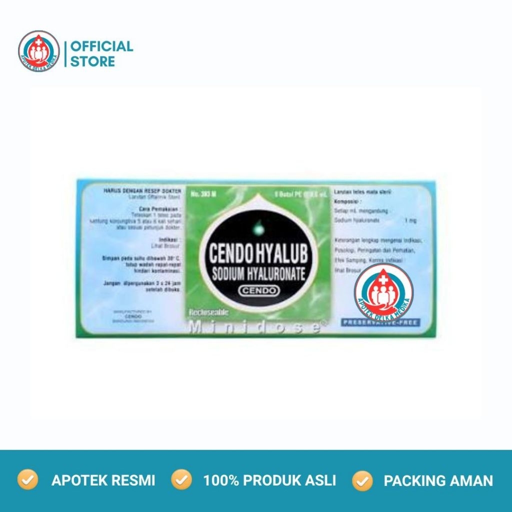 Ready terlaris dan original || cendo hyalub md