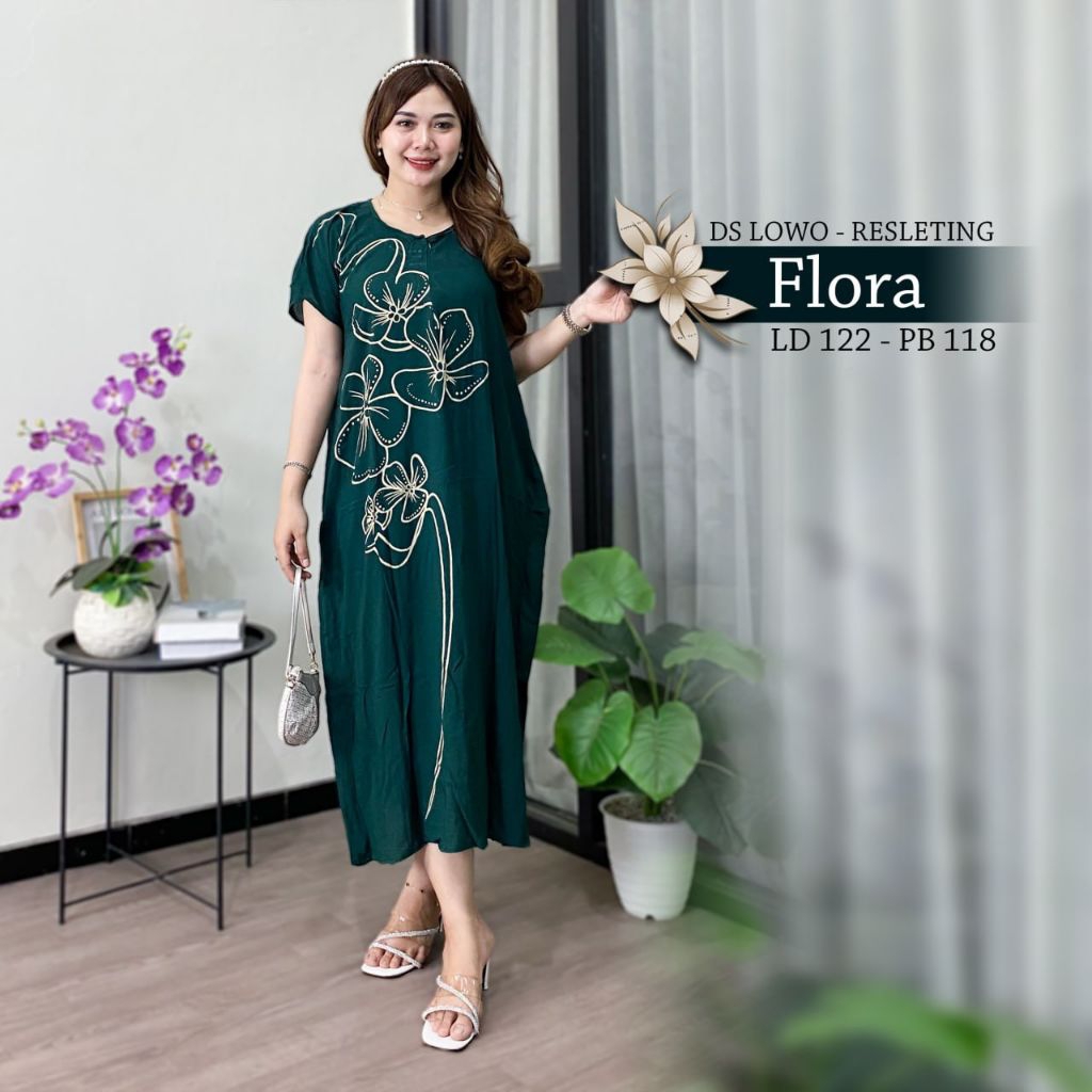 Daster Kencana Ungu Batik Lowo - DASTER LENGAN PANJANG MURAH PRODUSEN DASTER ABSTRAK