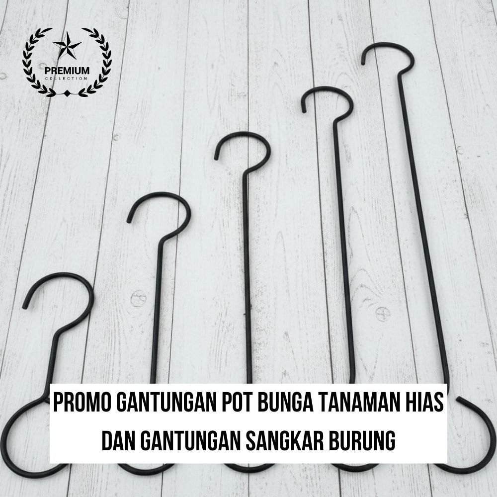 Promo Gantungan Pot Bunga Tanaman Hias dan Gantungan Sangkar Burung