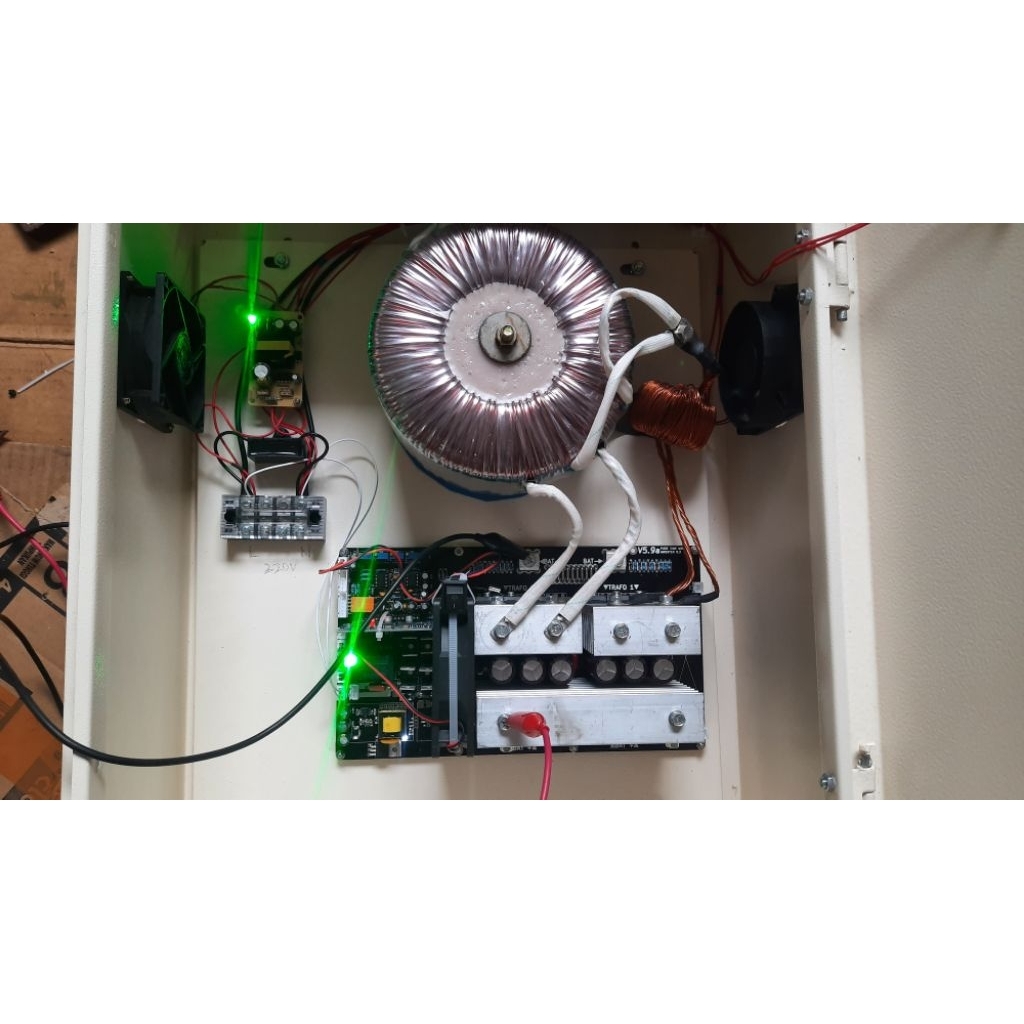 Inverter 2000 watt low frequency pure sine wave egs002 untuk PLTS/UPS backup