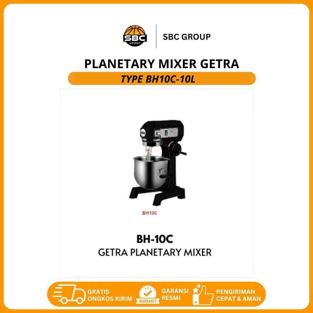 PLANETARY MIXER Getra BH10C Mixer 10L