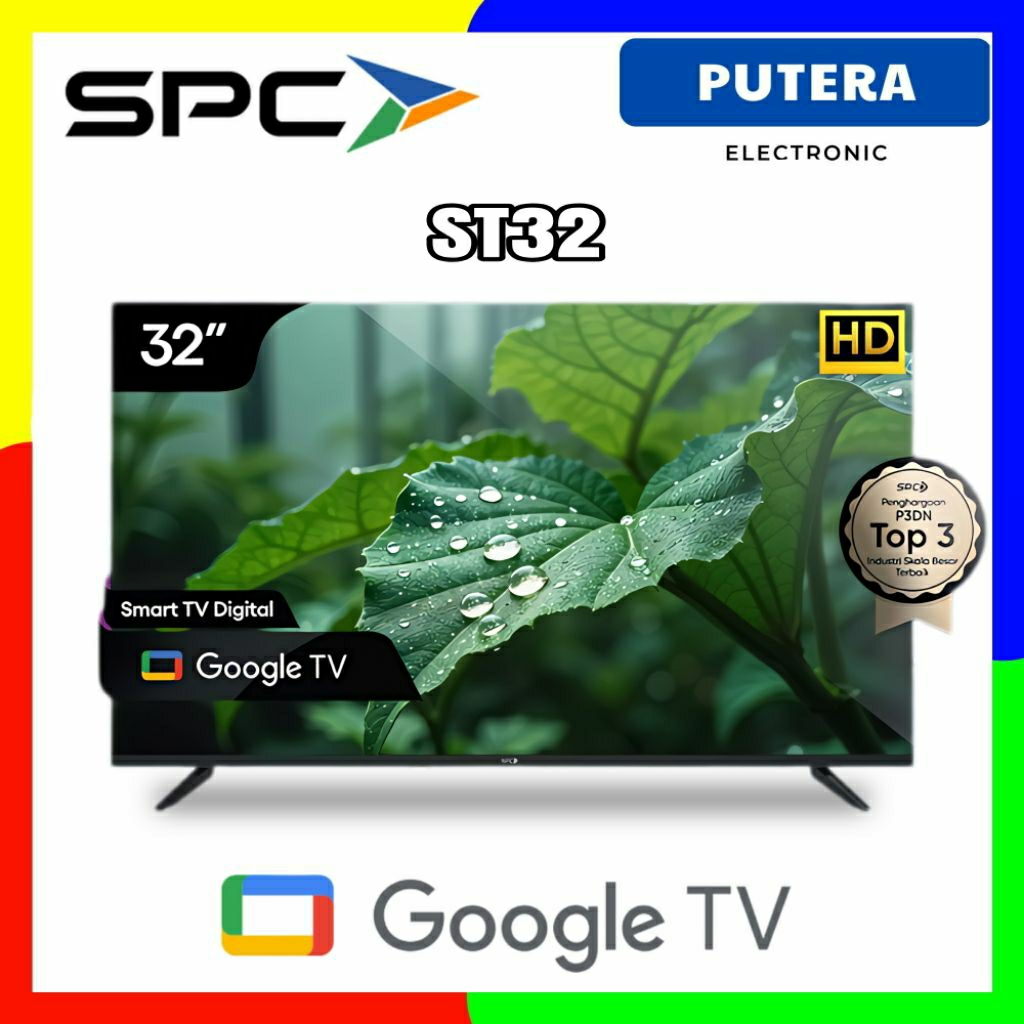 SPC ST32 GOOGLE TV 32 INCH HD Dolby Audio ST32K