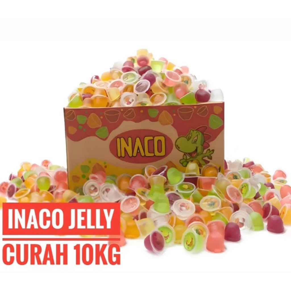Inaco Jelly 10 Kg Inaco Kartonan / Dus Isi 10 Kilo