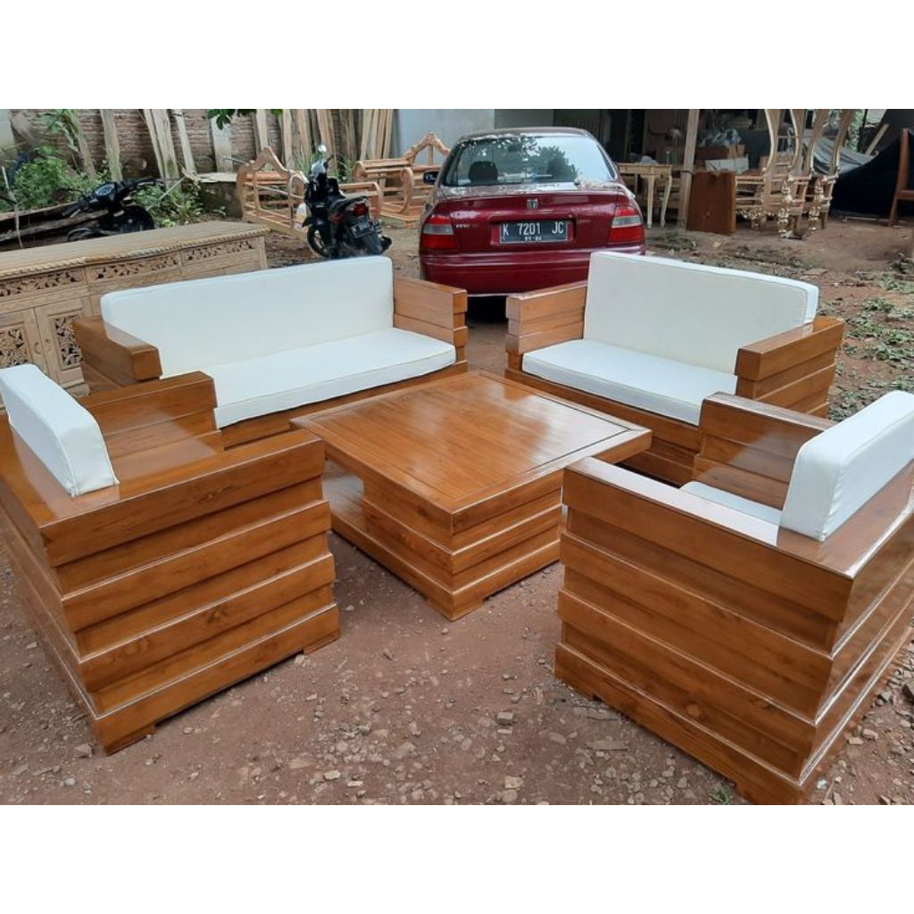 sofa tamu minimalis modern kursi sofa tamu minimalis sofa tamu minimalis kayu jati solid kursi sofa 