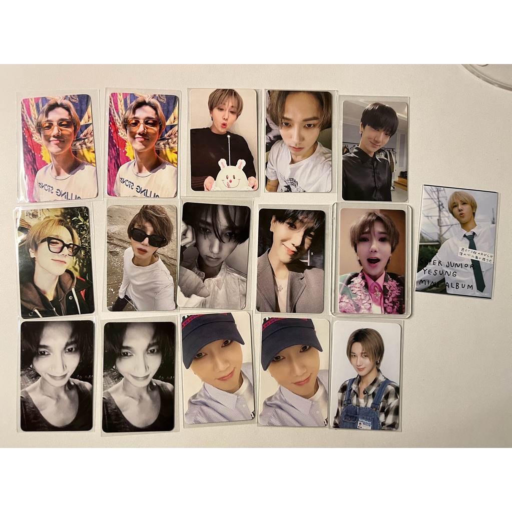 Photocard (PC) Official Yesung - Super Junior