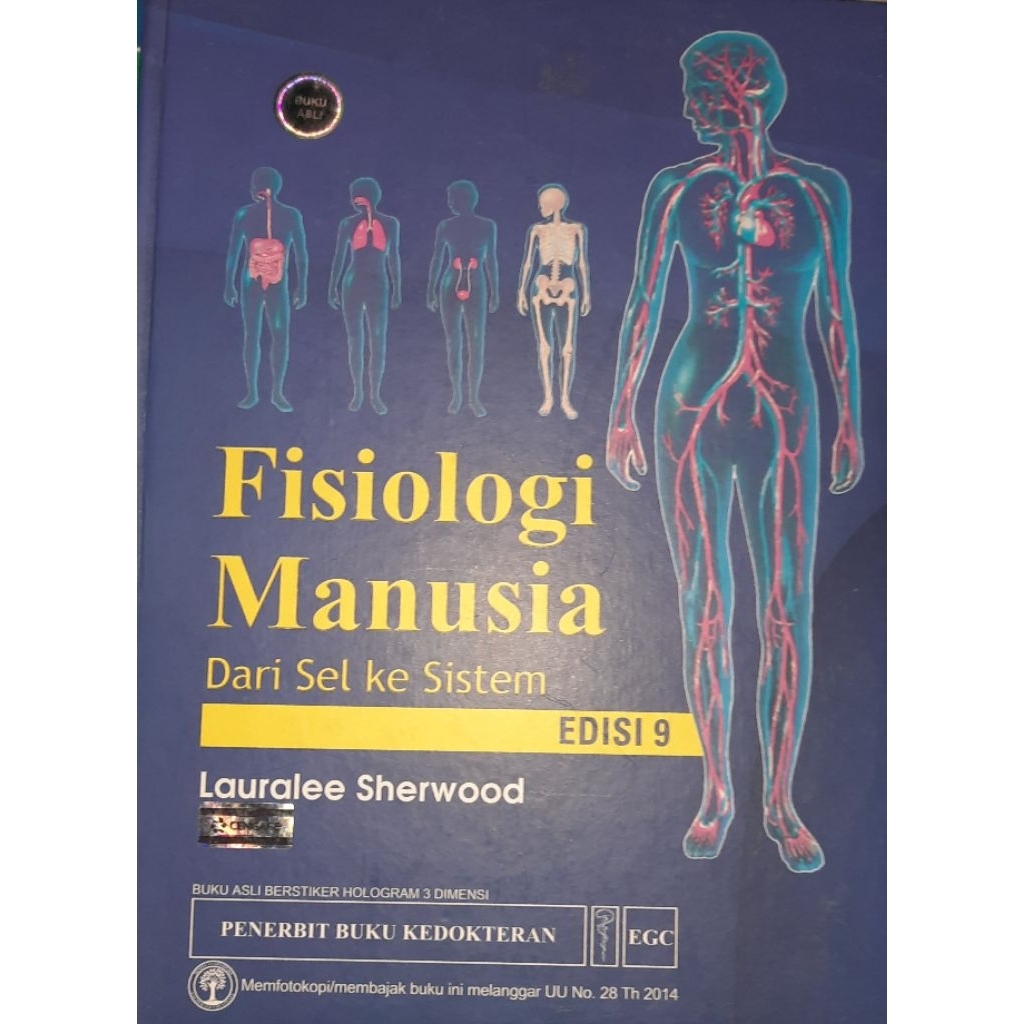 PRELOVED BUKU KEDOKTERAN FISIOLOGI SHERWOOD EDISI 9