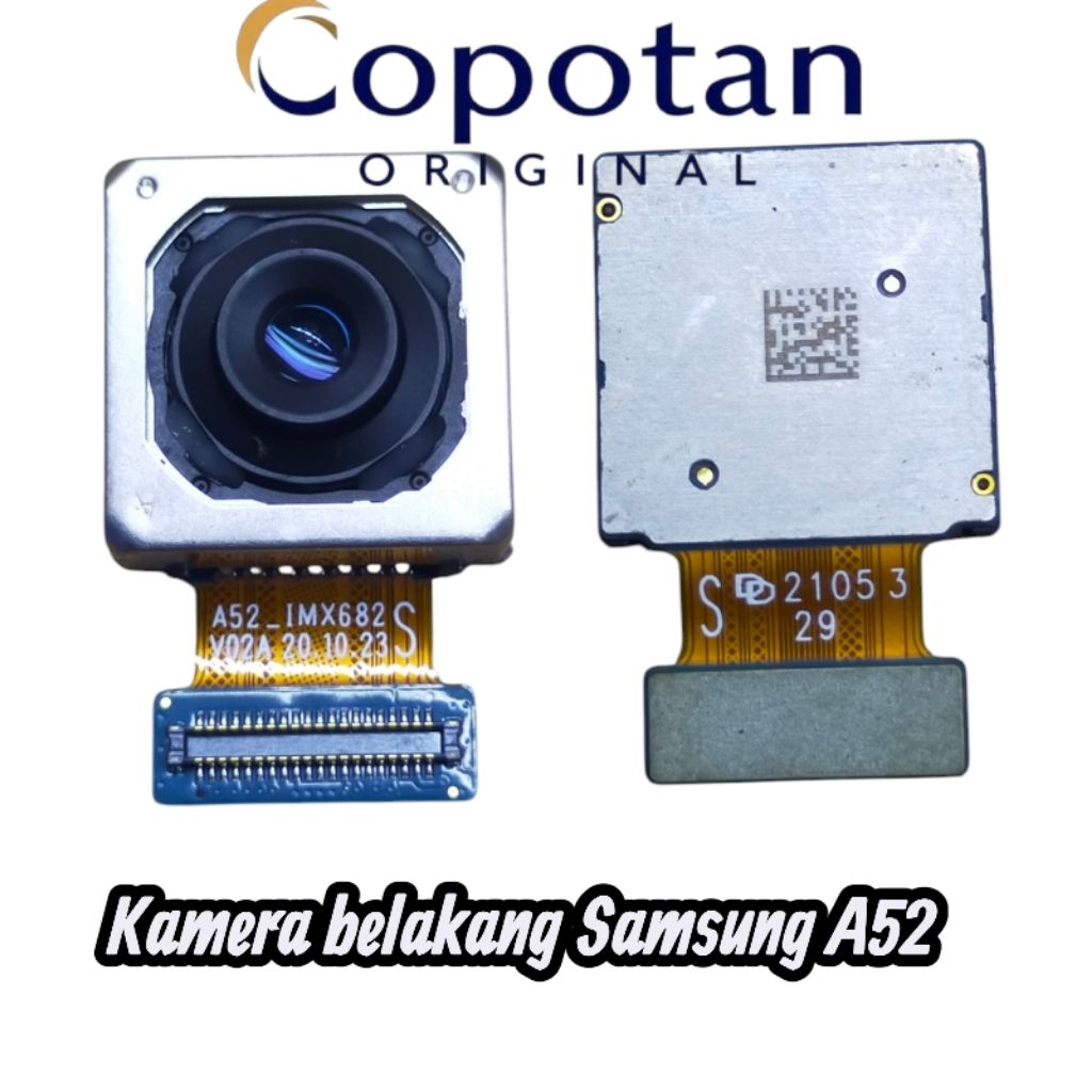 kamera belakang Samsung A52 copotan