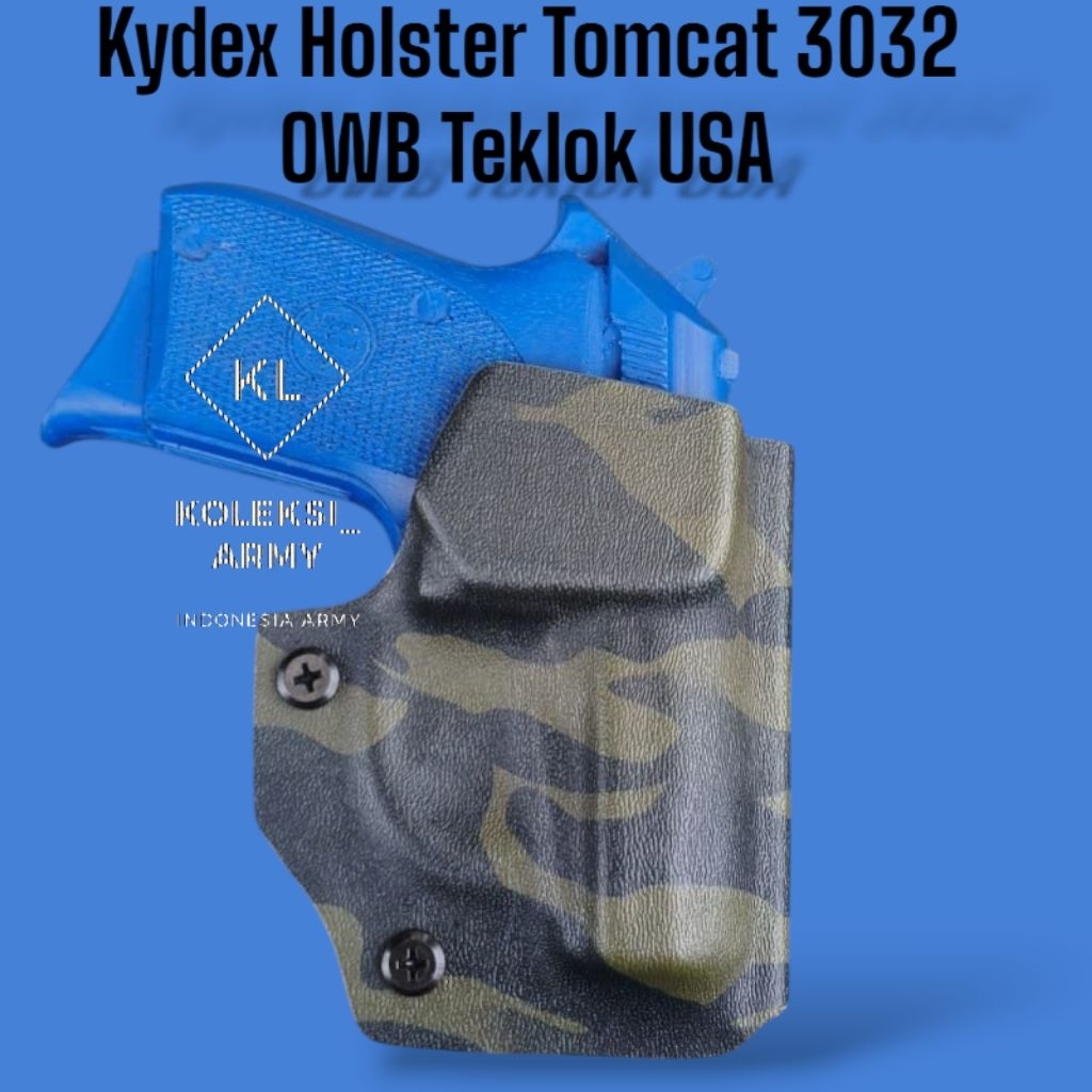 KYDEX HOLSTER BERETTA TOMCAT 3032 MULTICAM BERETTA 3032 OWB