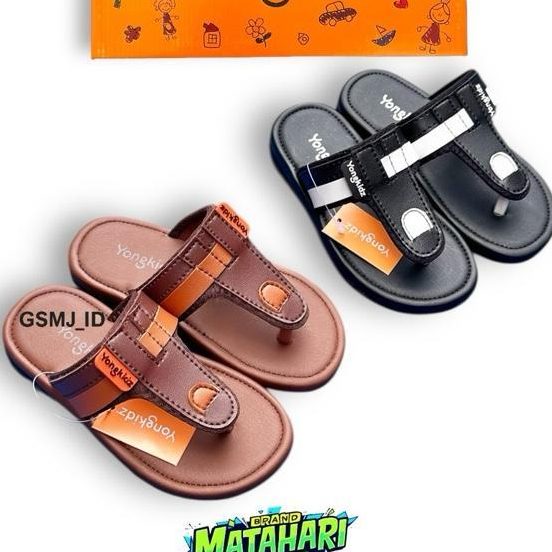 Sandal terbaru Sandal anak cowok sandal japit sol tebal alas empuk
