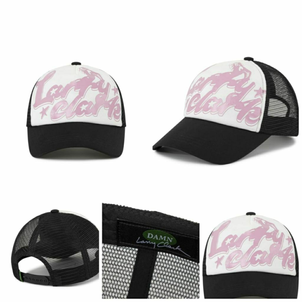 Topi Trucker Vintage LARRY CLARK BIG LOGO CAPS