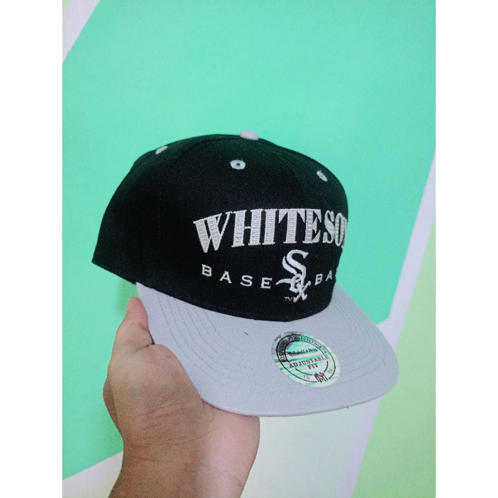 Topi Snapback White Sox
