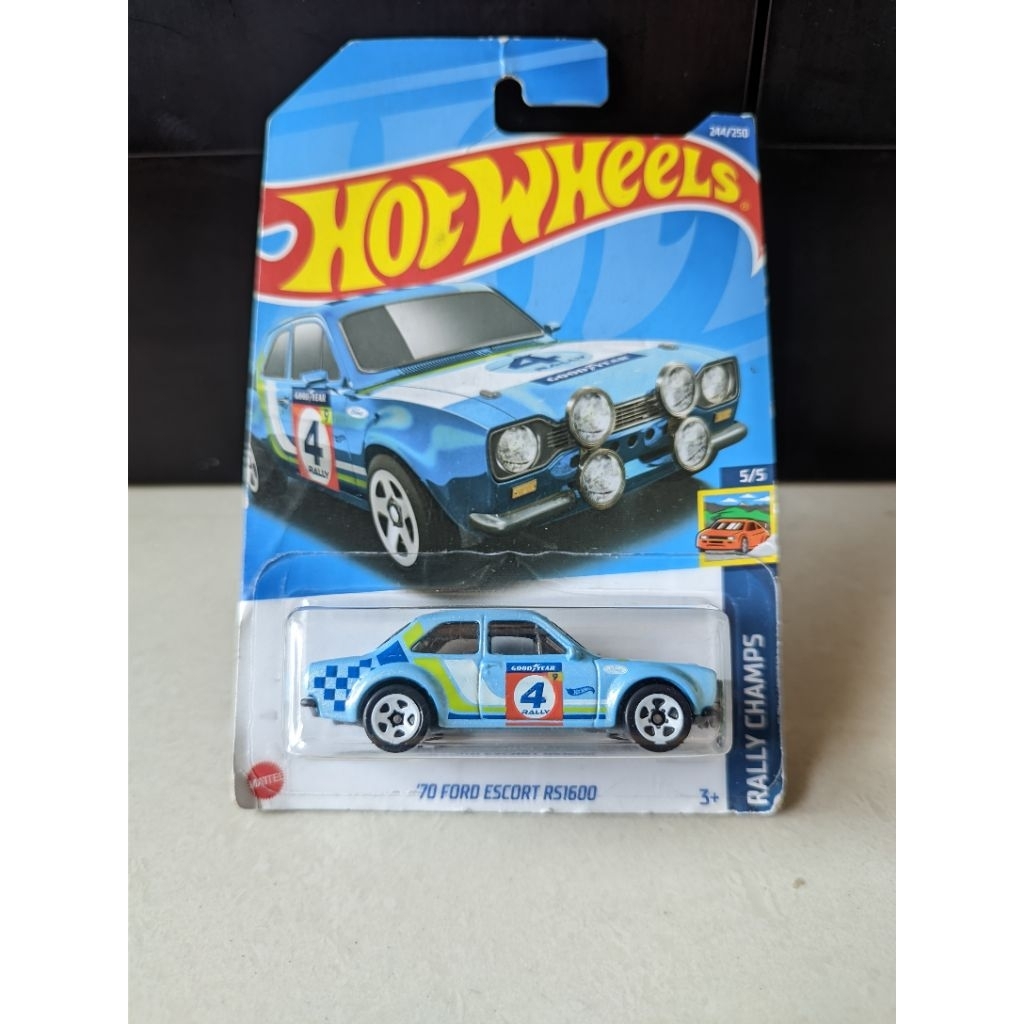 Hotwheels '70 Ford escort rs1600