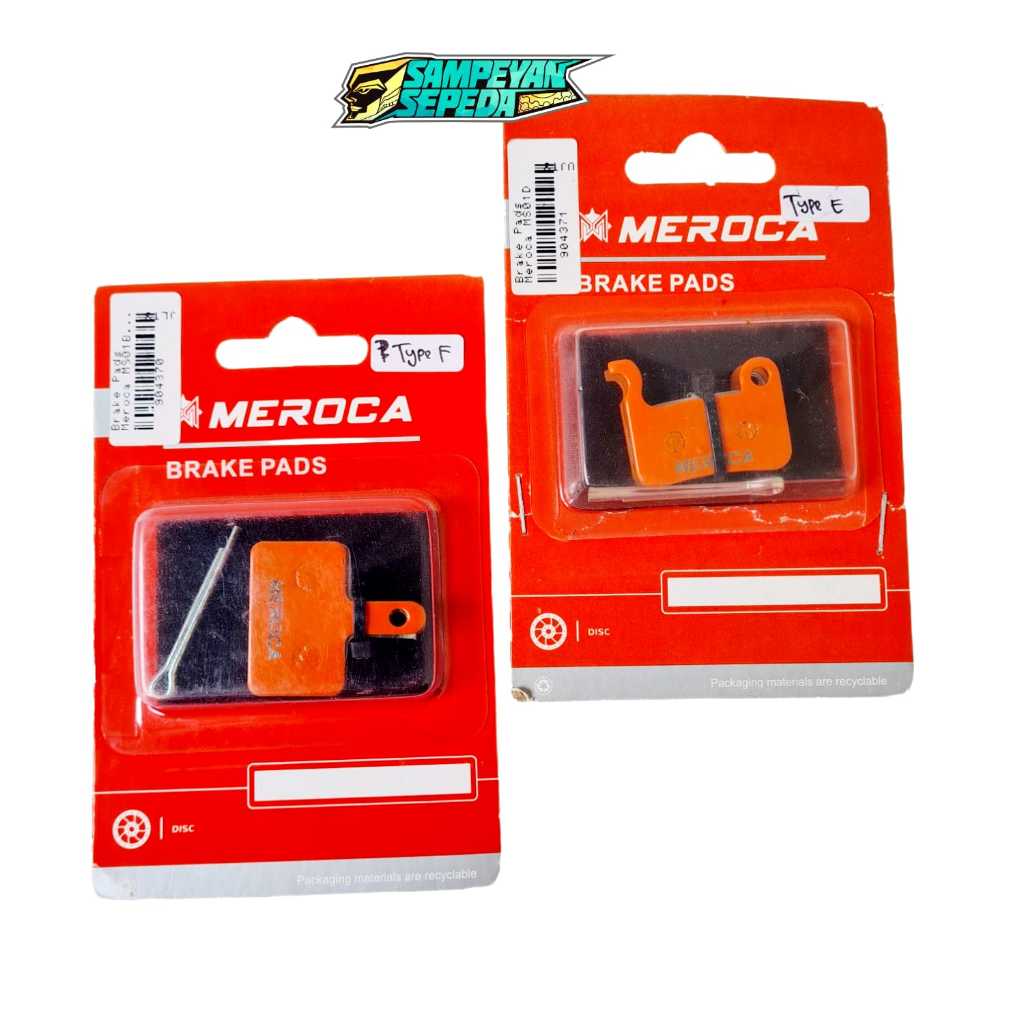 Meroca Brake Pads Kampas Rem Cakram Sepeda MTB Federal Meroca